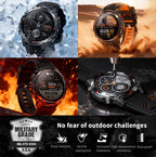 T-Rex 3 Pro Grado Militare AGPS Smart Watch 10ATM Impermeabile Dual-band GNSS Bussola Altimetro AMOLED Swim Sport Smart Watch da uomo