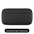 Accessori Auto per Uomo - Organizzatore per Sedile Auto in Pelle PU, Porta Cellulare e Occhiali da Sole, Porta Documenti Impermeabile