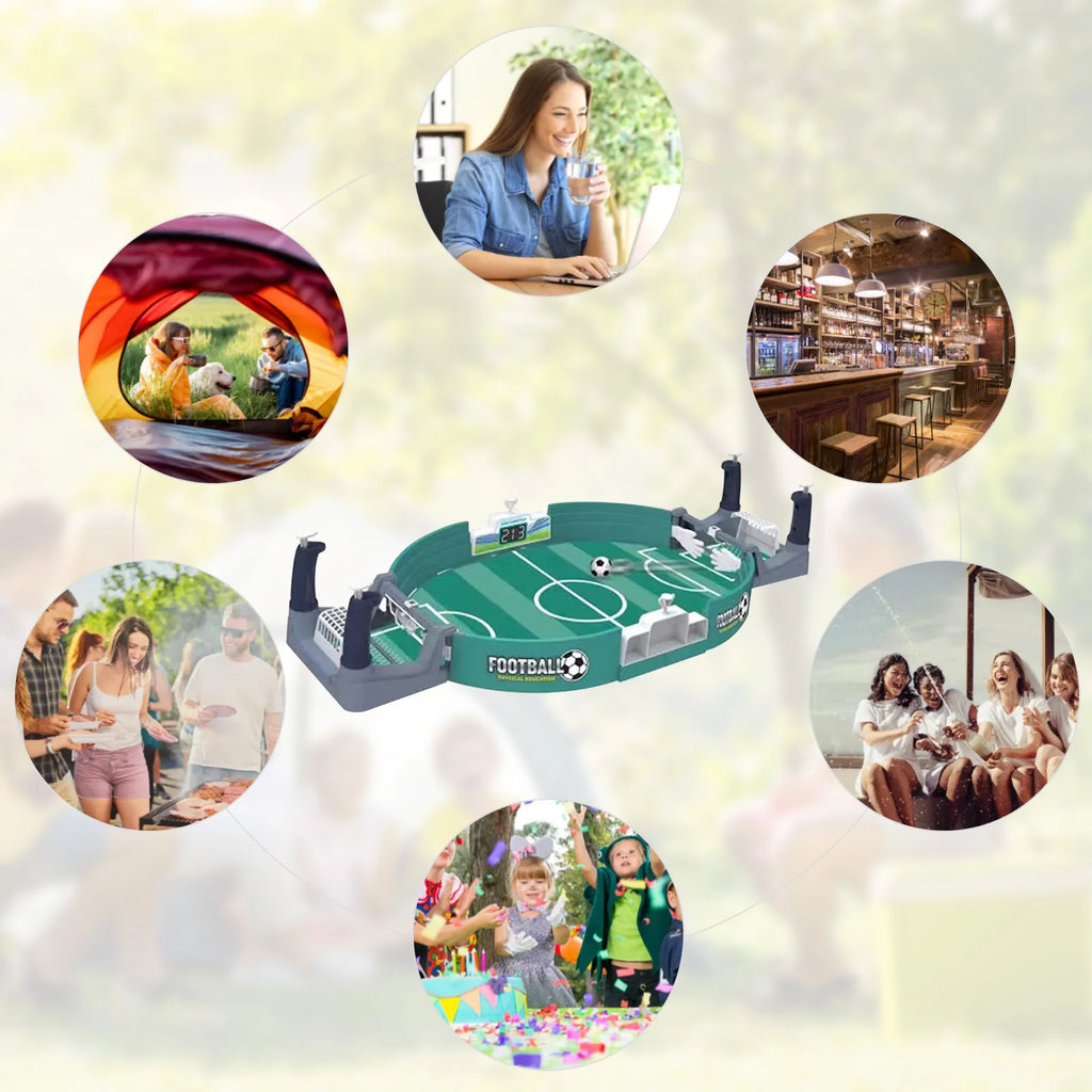 Tavolo interattivo Gioco da calcio Tavolo da calcio Tavolo da battaglia doppio Puzzle interattivo Gioco da tavolo Gioco di calcio per due persone Regalo per bambini