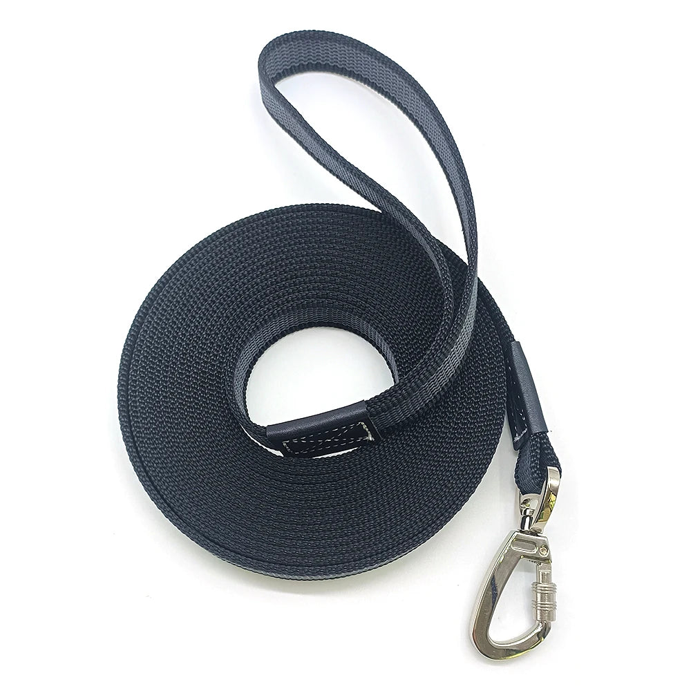 Big Dog Long Leash 10M 5M 3M 2M Non-Silp Anti Escape Training Traction Rope 3 2 Meters Medium Large Pet Durable Nylon Leashes