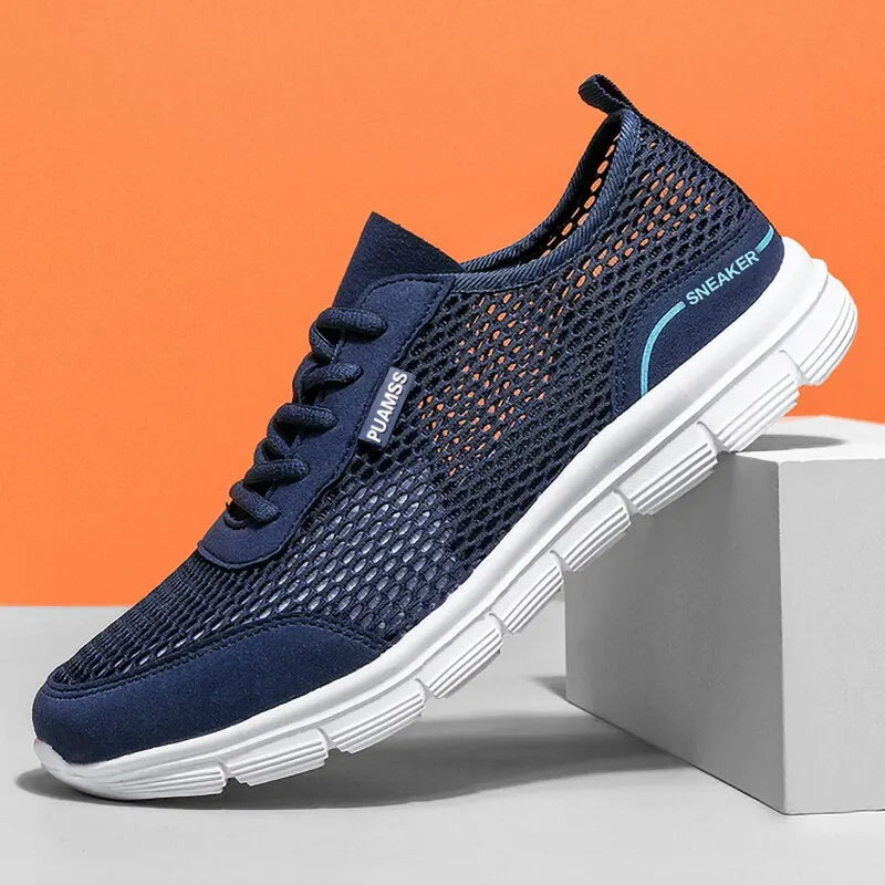 Sneakers da uomo scarpe da corsa estive in rete Sneakers leggere e traspiranti per uomo