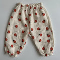 MILANCEL estate bambino pantaloni Casual 0-3T ragazze carino sottile stampa orso pantaloni floreali bambini ragazzi pantaloni larghi resistenti alle zanzare