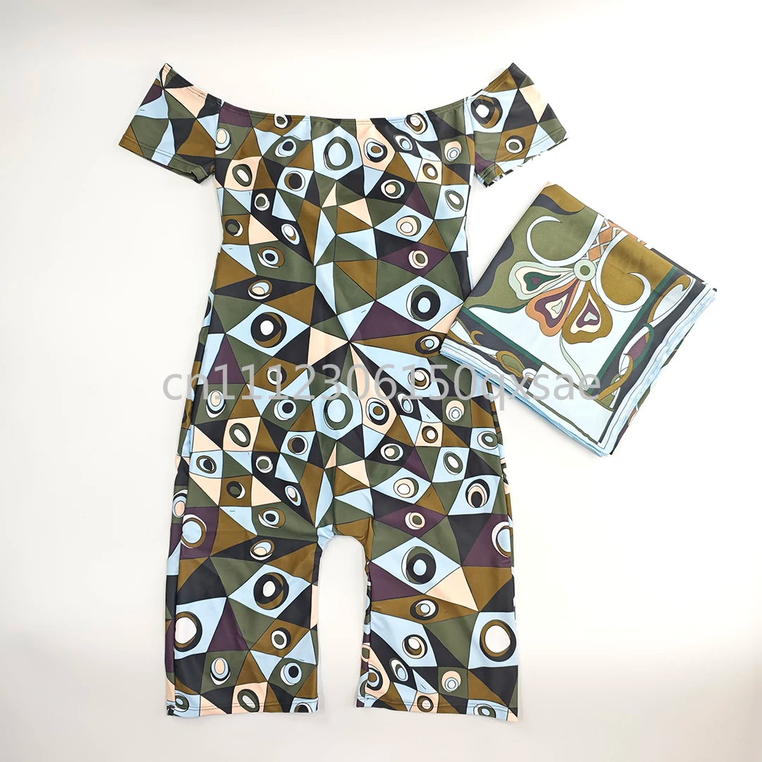 Costumi da bagno da donna rosa con foulard e logo a lettere, set bikini con foulard e fascia per capelli, abbigliamento da spiaggia