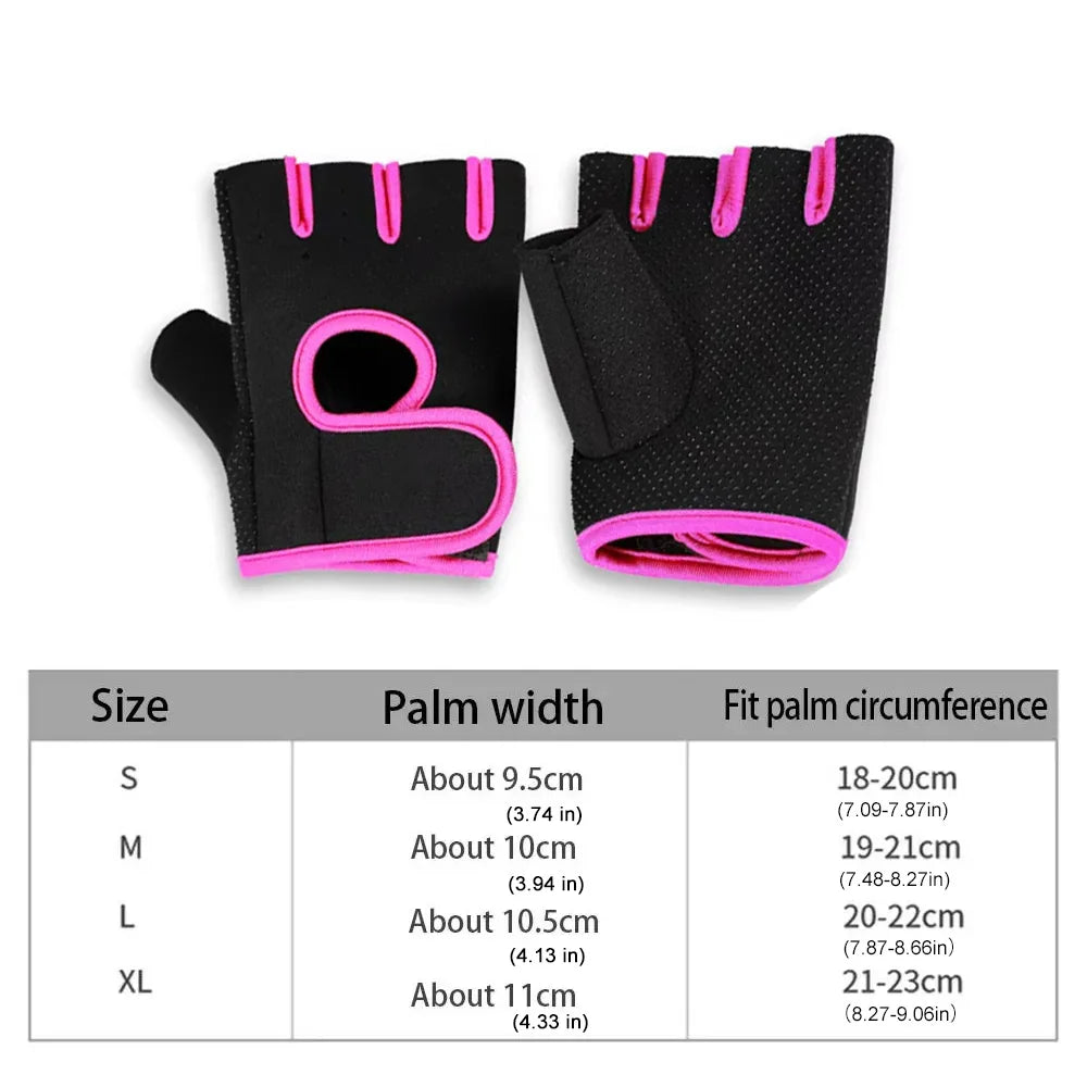 Guanti da palestra Guanti per sollevamento pesi fitness Body Building Training Sport Esercizio Ciclismo Sport Guanto da allenamento per uomo Donna