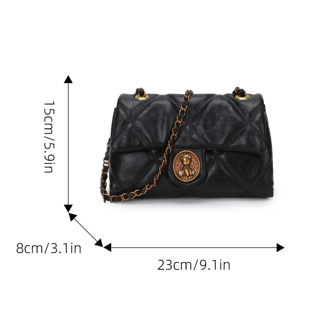 Borse di lusso Borse da donna di marca famosa Designer Lady Lingge Modello Borse a tracolla a tracolla Borse da donna sotto le ascelle in pelle Pu