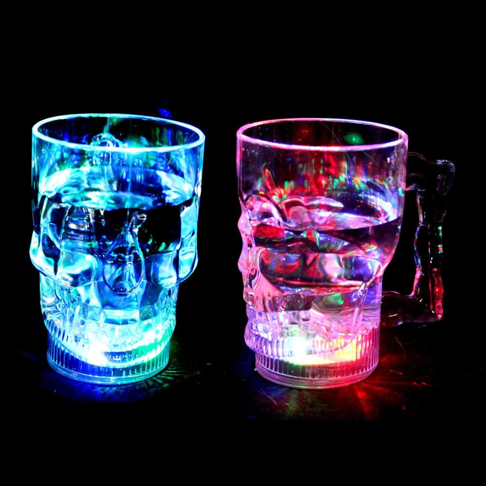 Nuova tazza lampeggiante vino birra Whisky tazza acqua bevanda bicchiere LED automatico incandescente tazza partito forniture Decorative