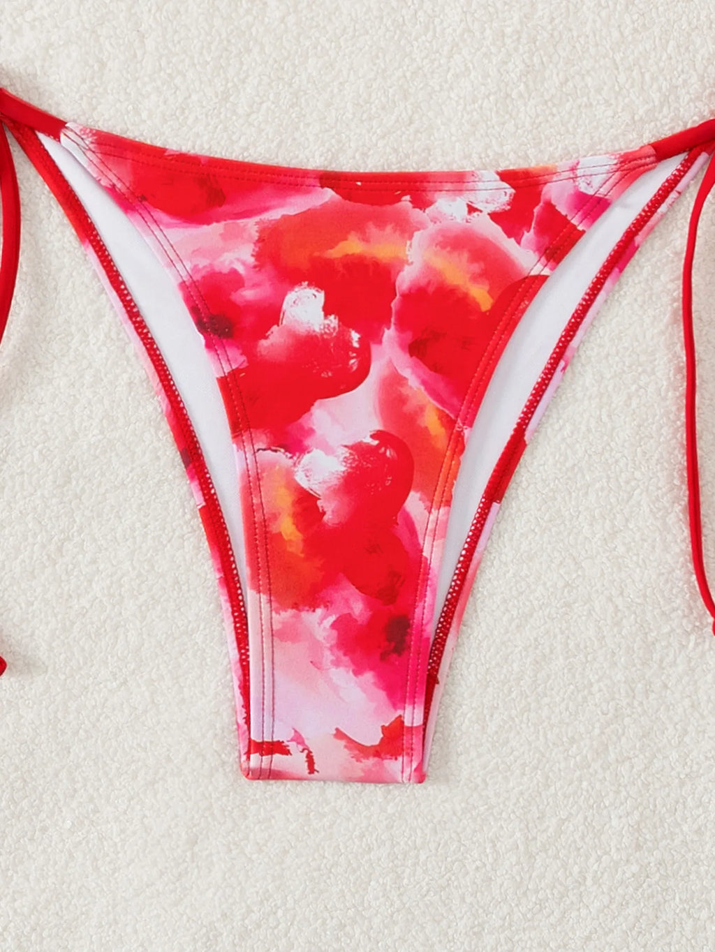 Nuovo Set Bikini Triangolo 2026 - Costume da Bagno Push-Up con Stampa Floreale e Slip Brasiliano