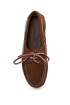 TIMBERLAND - Scarpe da barca uomo 2-eye in pelle marrone-35