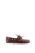 TIMBERLAND - Scarpe da barca uomo 2-eye in pelle marrone - Numero 44.5-5
