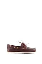 TIMBERLAND - Scarpe da barca uomo 2-eye in pelle marrone - Numero 44.5-5