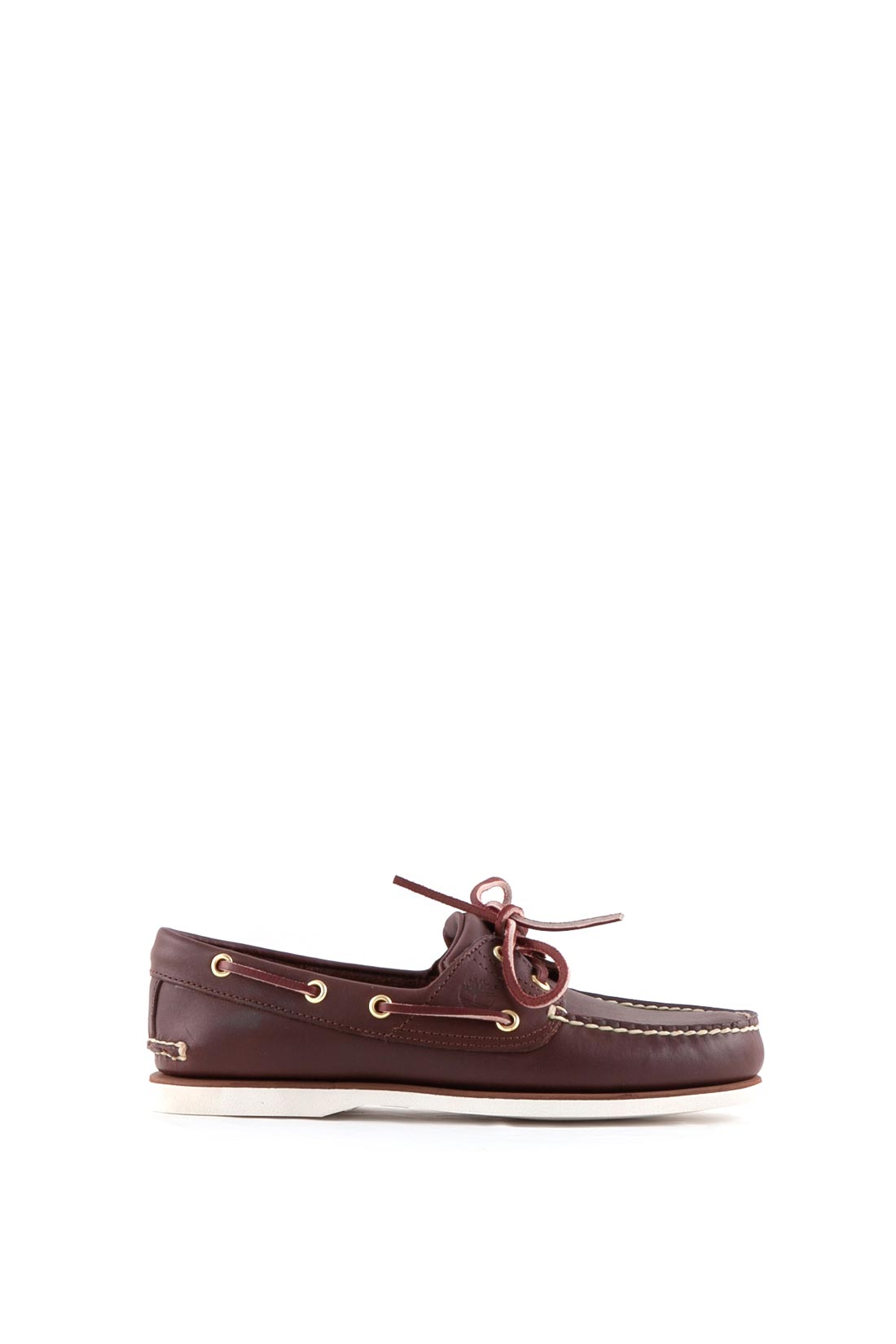 TIMBERLAND - Scarpe da barca uomo 2-eye in pelle marrone - Numero 44.5-5