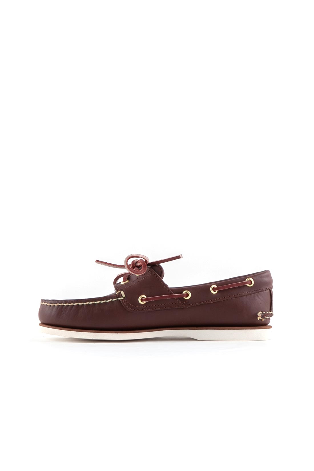 TIMBERLAND - Scarpe da barca uomo 2-eye in pelle marrone - Numero 44.5-2