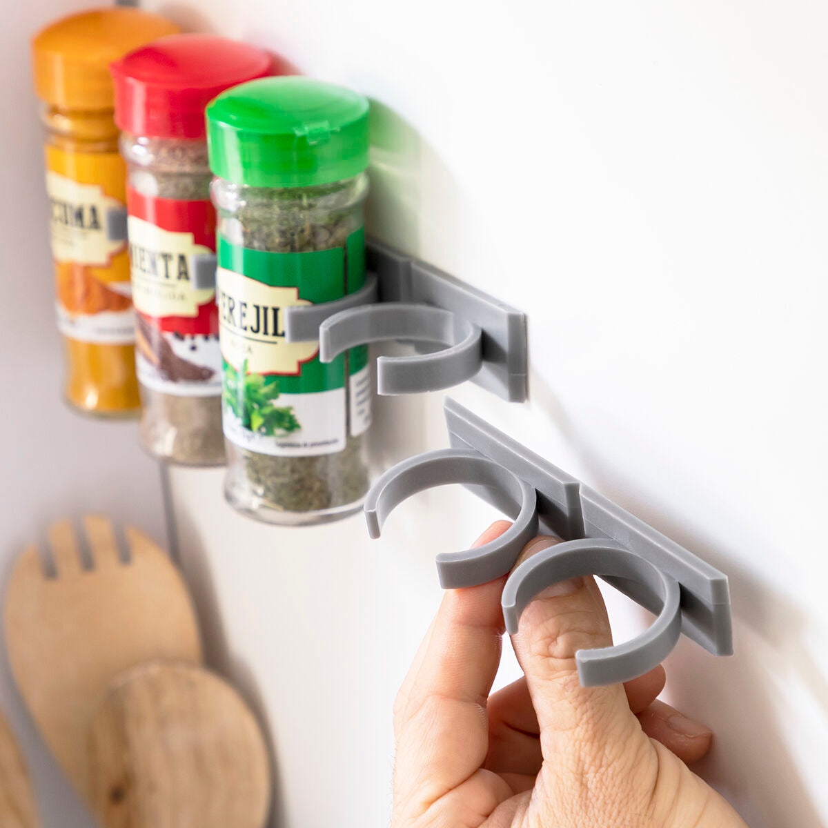 Organizzatore Spezie Adesivo e Divisibile Jarlock 20 InnovaGoods