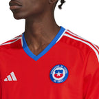 Chile national team Home soccer jersey 2022/23 - Adidas-4