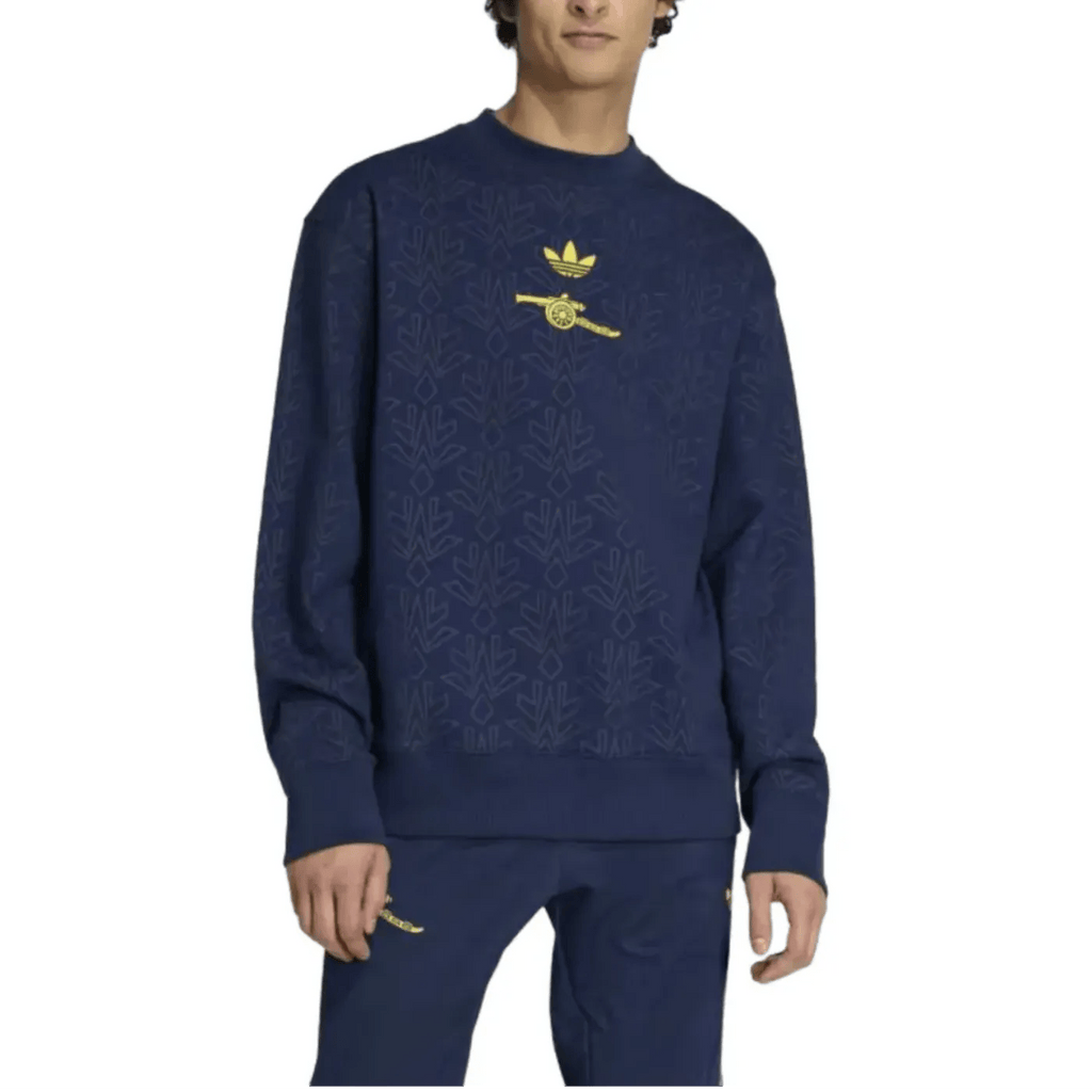 Arsenal FC Originals casual presentation sweat tracksuit 2026 navy - Adidas-0