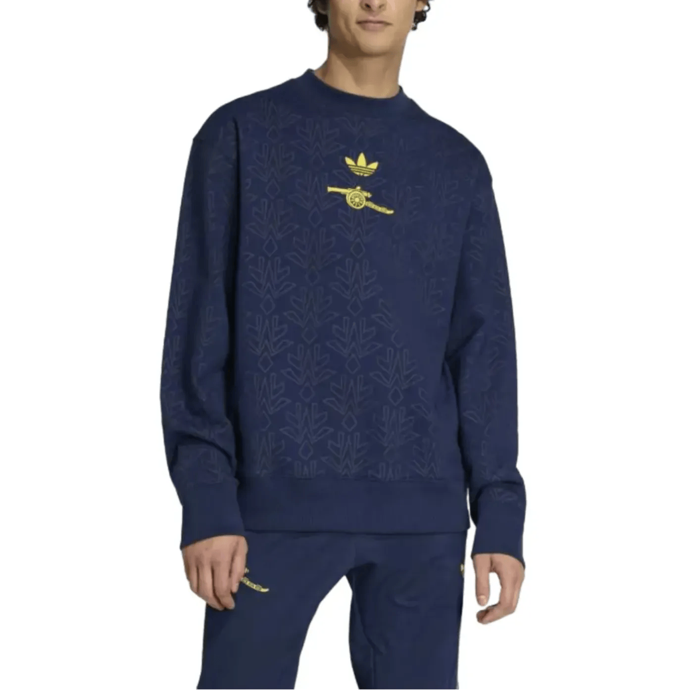 Arsenal FC Originals casual presentation sweat tracksuit 2026 navy - Adidas-0