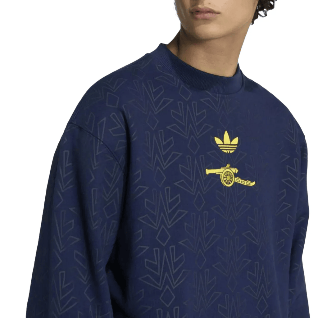 Arsenal FC Originals casual presentation sweat tracksuit 2026 navy - Adidas-3
