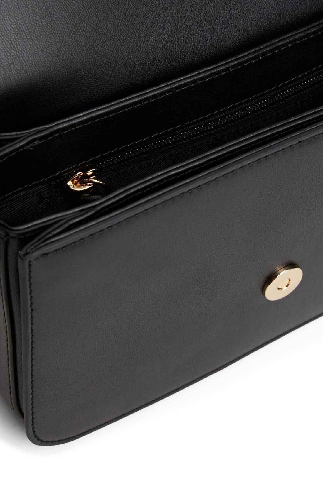 TOMMY HILFIGER - Borsa a Spalla con Patta e Monogramma - Donna