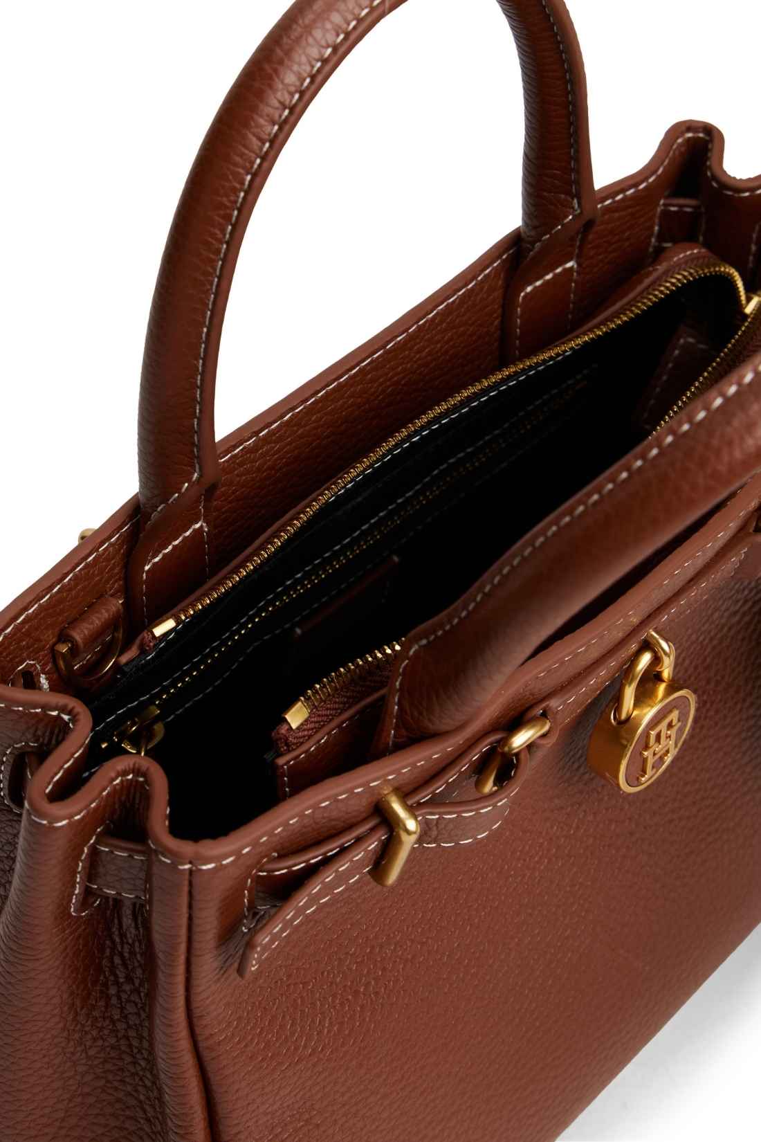 TOMMY HILFIGER - Tote Bag in Pelle The American Icon - Donna