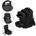 Zaino Trekking 45L Per Campeggio All Aperto Con Tasche Laterali E Compartimenti