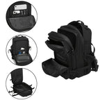 Zaino Trekking 45L Per Campeggio All Aperto Con Tasche Laterali E Compartimenti