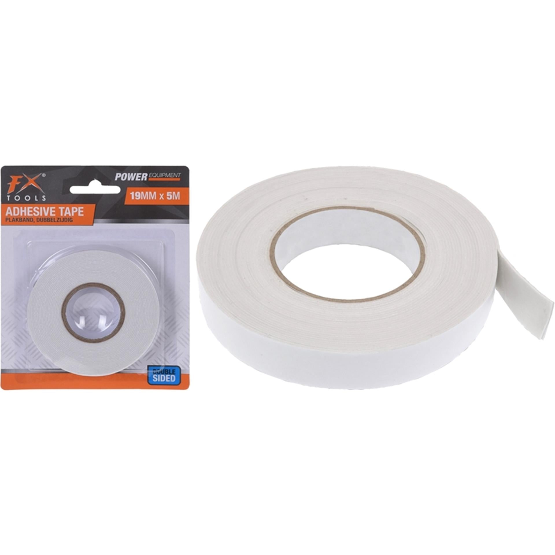 Nastro Biadesivo Doppio Strato 19 Mm Per 5 Metri Adesivo Universale