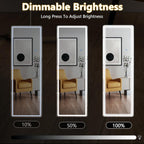 65Inch LED Floor Mirror With Colorful Illumination
