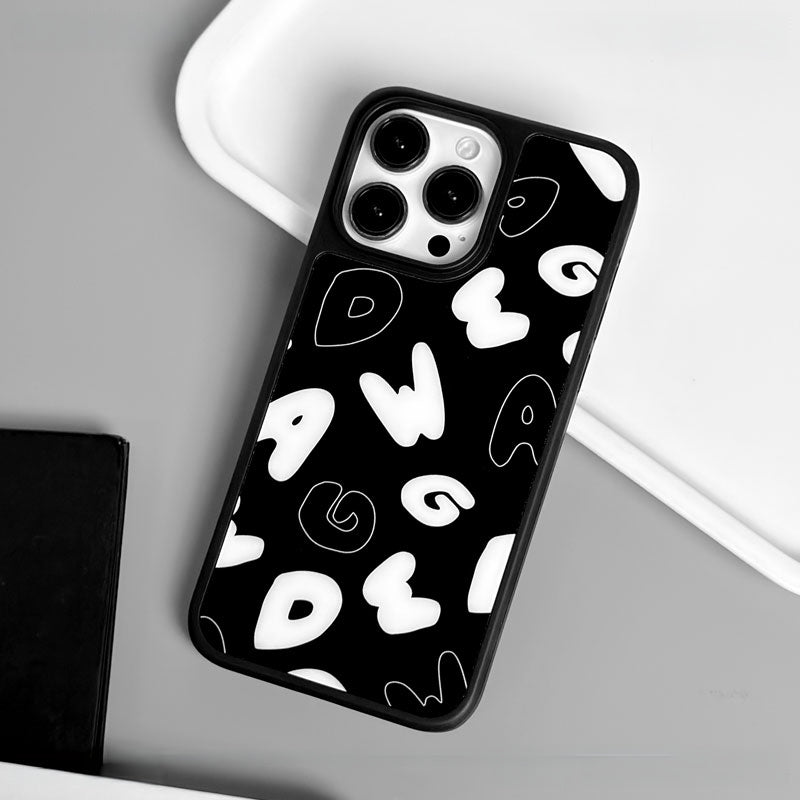 Custodia Per Telefono Casey In Tipografia Bolle AG Matte Magnetica Antimpronte