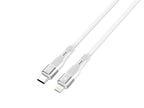 Cavo Caricamento Rapido PD USB C Lightning Bianco 1m 30W TB1779