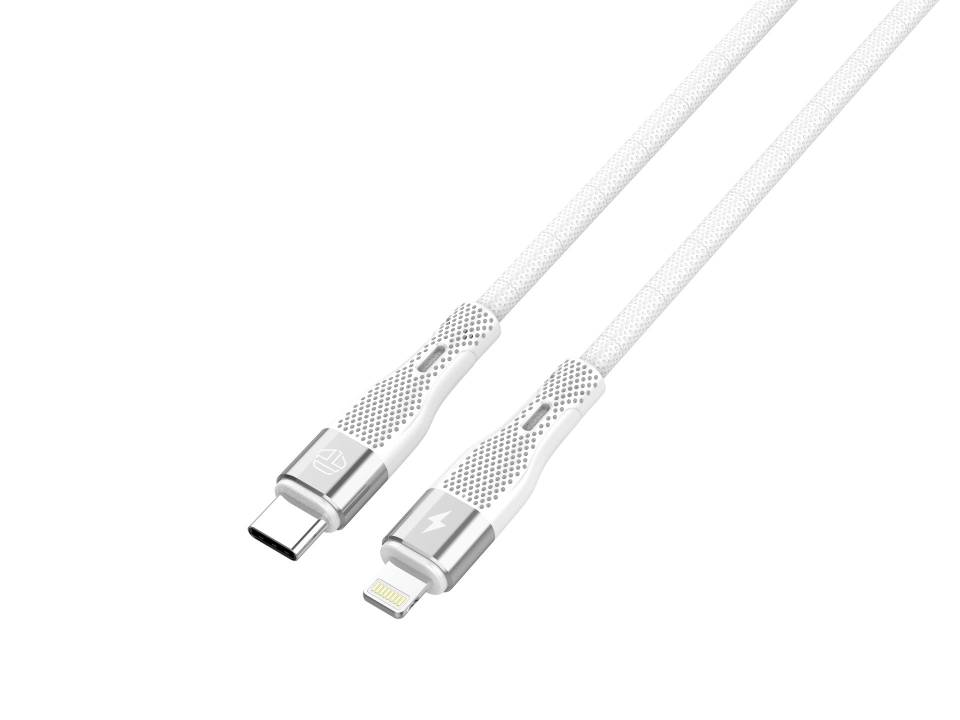 Cavo Caricamento Rapido PD USB C Lightning Bianco 1m 30W TB1779