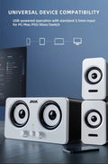 Altoparlanti da Scrivania Surround per Computer di Qualità