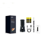 Torcia LED Potente Per Esterni KC11 TANK007 6400 Lumen